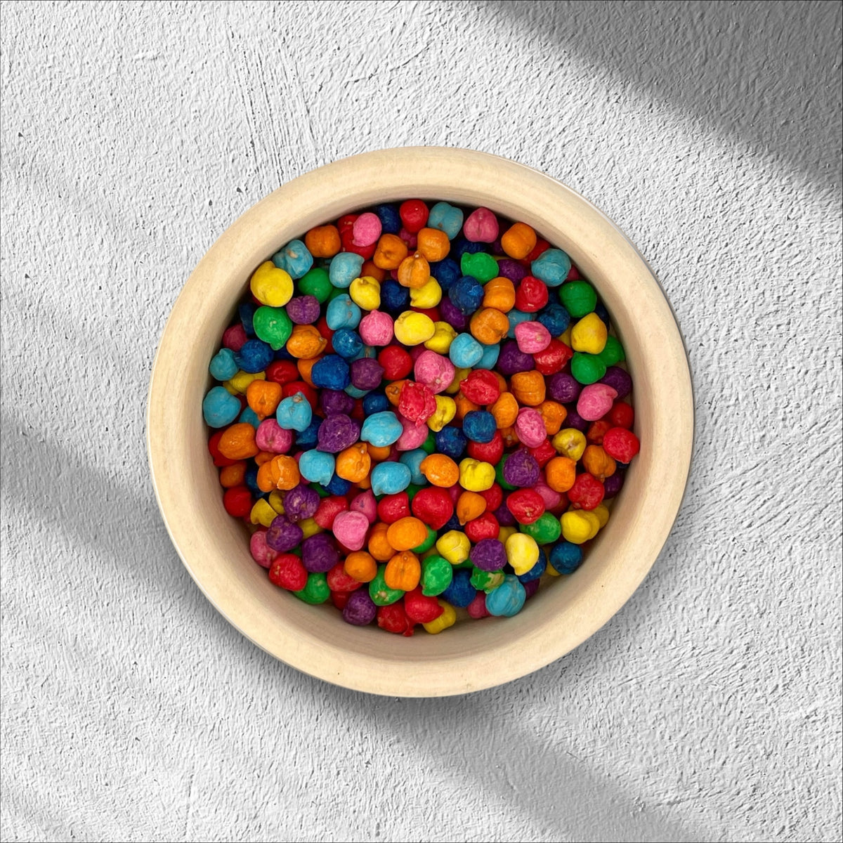 Sensory Base - Rainbow Chickpeas