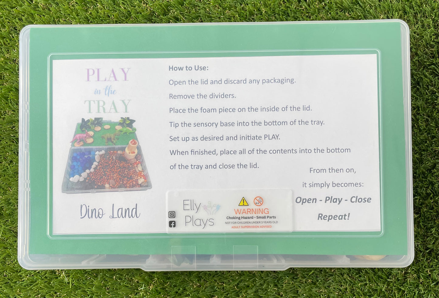 Play in the Tray - Dino Land